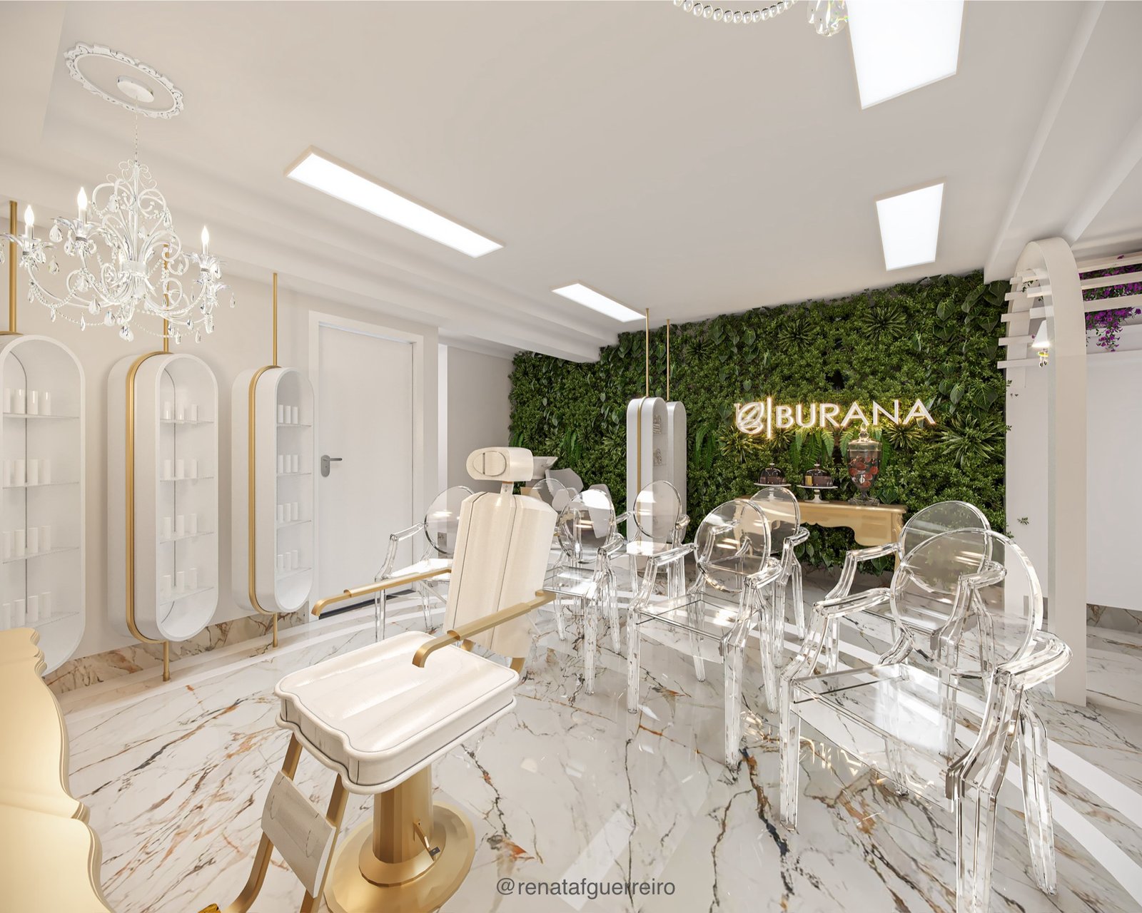 Sala de treinamento da marca Burana-Maringá
